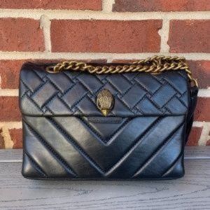 Kurt Geiger London Kensington Quilted Leather Shoulder Bag